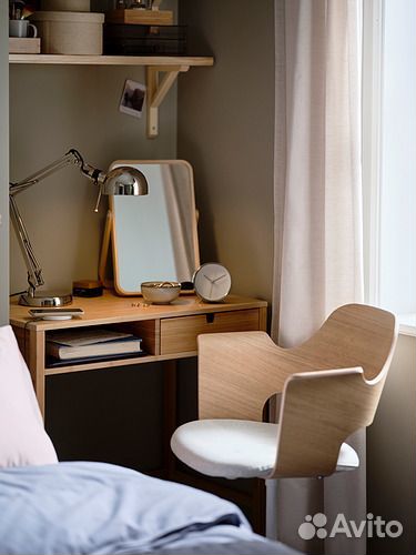 Настольная лампа IKEA Форсо никель