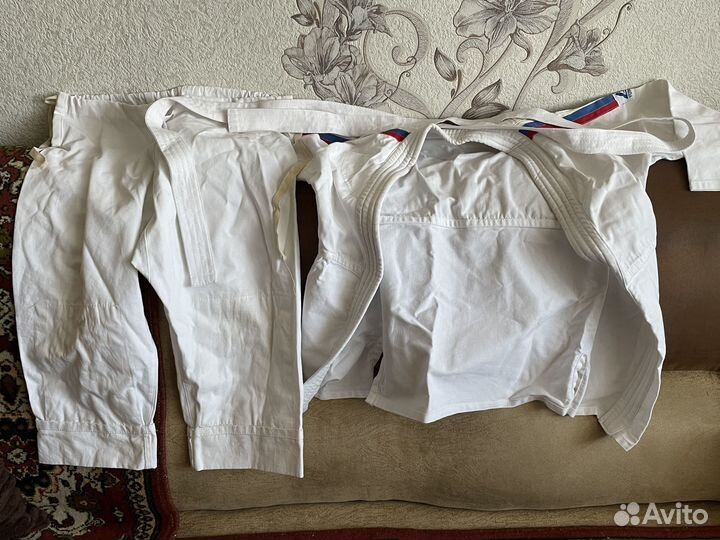 Кимоно для дзюдо рост 125, размер 30-32