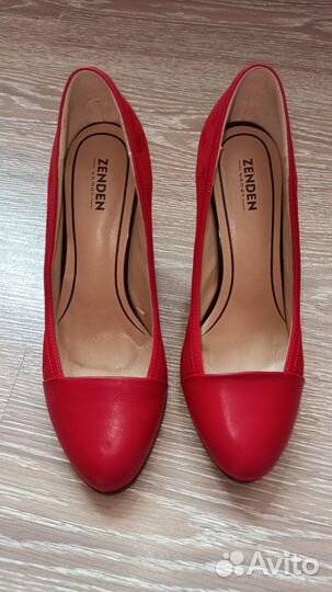 Туфли женские 38 размер, красные, Zenden