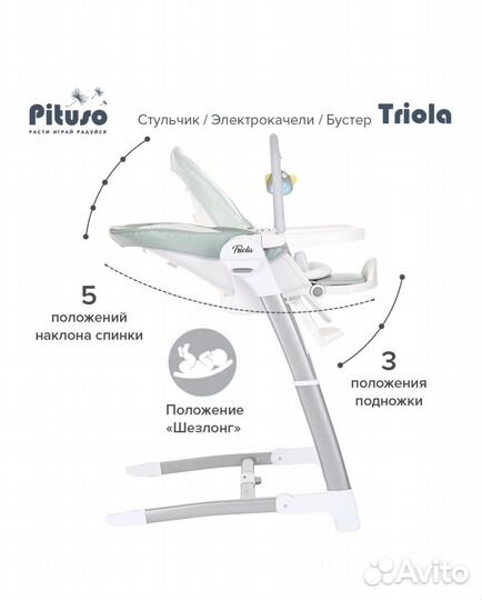 Стульчик для кормления трансформер