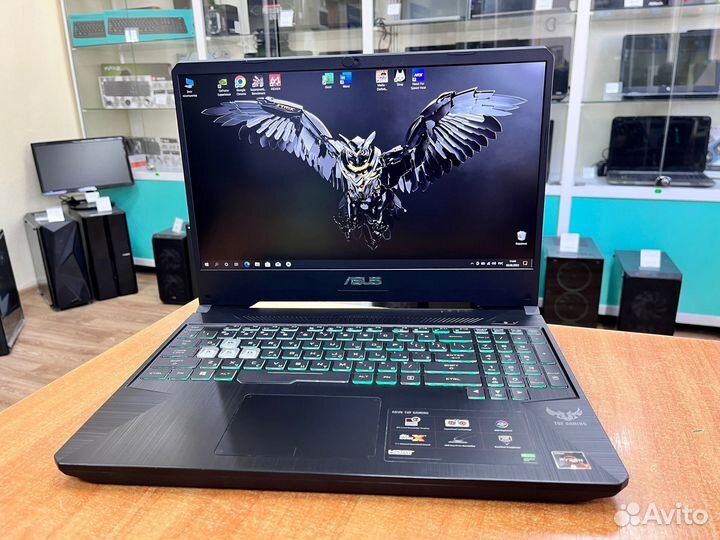 Игровой ноутбук Asus Ryzen 7\ 16gb\ 1650 4gb