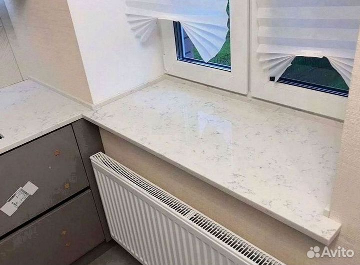 Подоконник из кварца