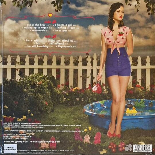 Виниловая пластинка Katy Perry - One Of The Boys