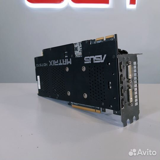 Видеокарта asus matrix HD7970 3GB