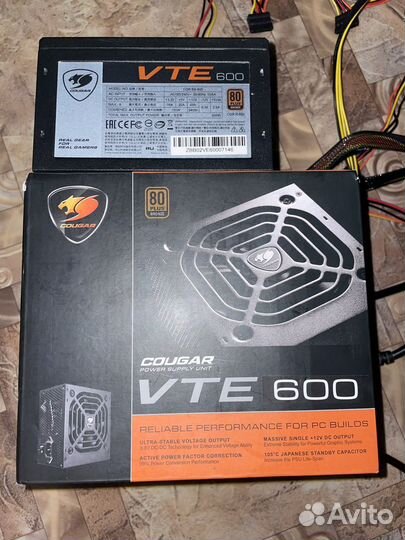 Блок питания cougar vte600