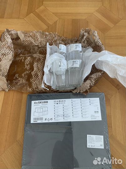 Короб для хранения Икея,стаканы