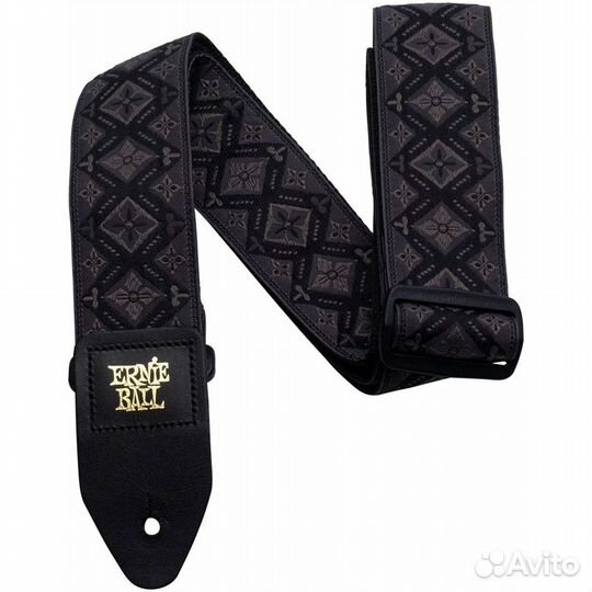 Ernie ball 4093 - гитарный ремень Regal Black