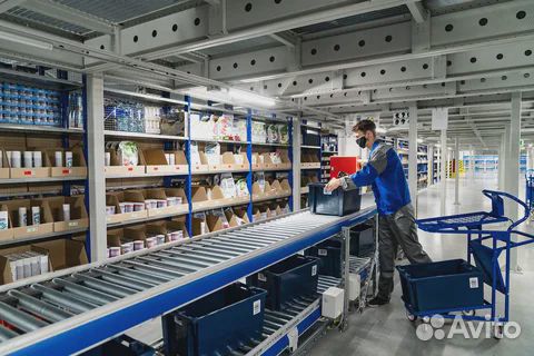 Простая работа на складе без опыта. Комплектовщик