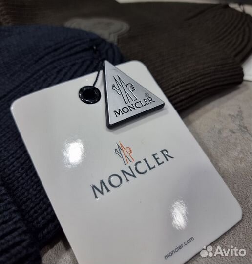Шапка moncler мужская новые