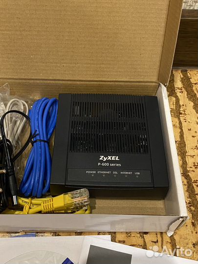 Модем zyxel adsl2+ с портами Ethernet и USB