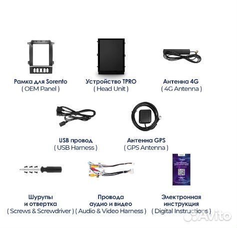 Штатная магнитола Kia Sorento BL Android