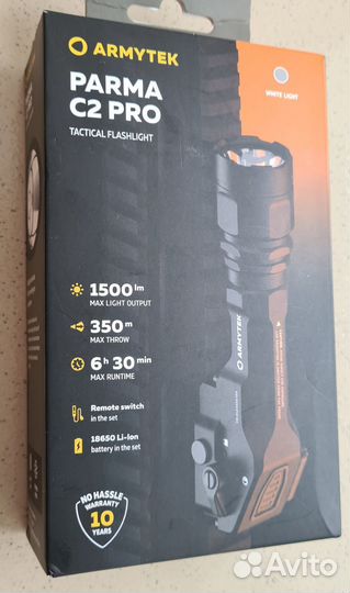 Фонарь armytek Parma C2 Pro