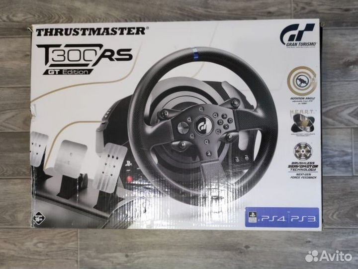 Руль thrustmaster t300 RS GT Edition
