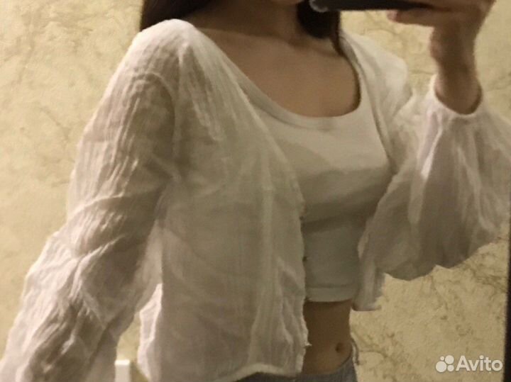 Полупрозрачная накидочка