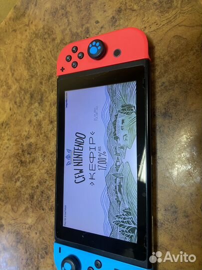 Приставка Nintendo Switch прошита, с играми