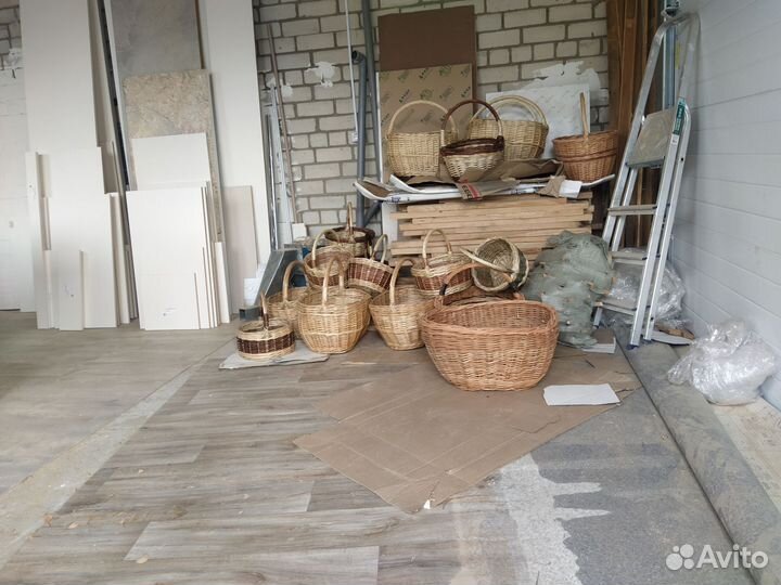 Корзина плетеная