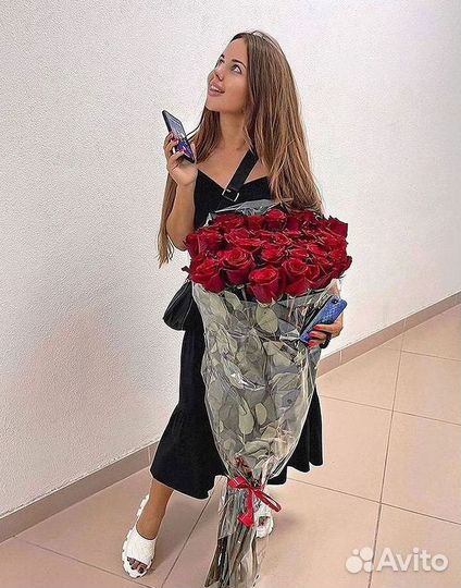 Высокие Розы с Доставкой