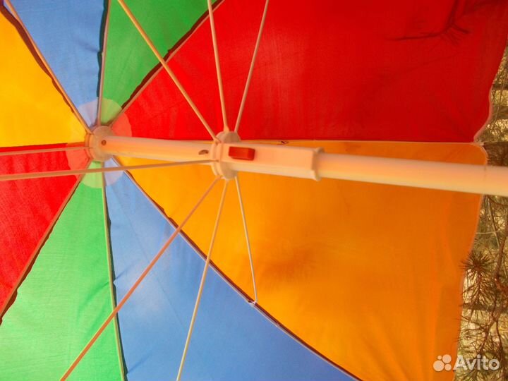 Большой зонт для отдыха - от солнца, дождя