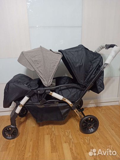 Коляски для двойни новые Luxmom 3102
