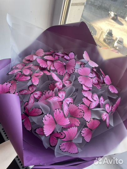 Букет из бабочек