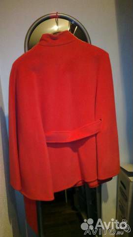 Легкое пальто (цвет коралловый)