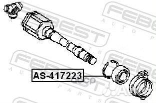 Подшипник привода колеса toyota RAV4 05-12 AS-4