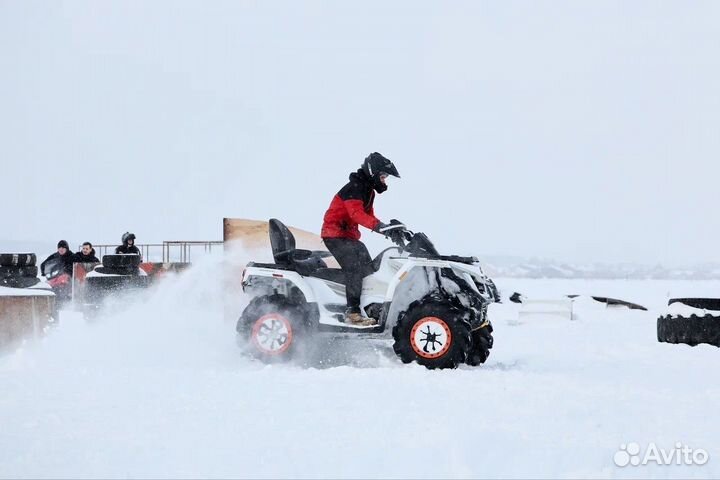 Квадроцикл Sharmax Challenger 800 белый (LT)