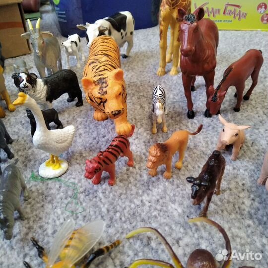 Животные, птицы, насекомые