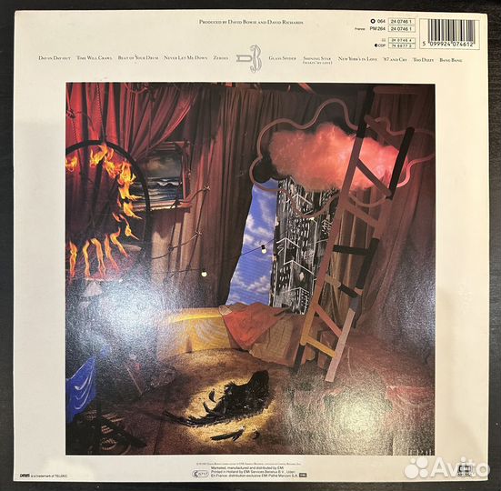 David Bowie – Never Let Me Down (Европа 1987г.)