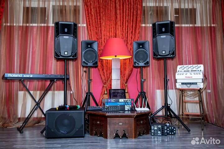 Аппаратура для мероприятий со звукорежиссёром