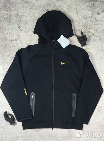 Зип худи. Толстовка Nike Tech Fleece Nocta