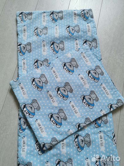 Комплект в коляску подушка матрас