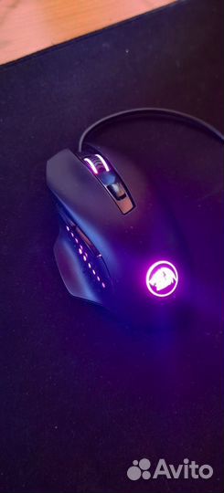 Игровая клавиатура, наушники и мышь