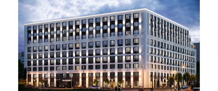 2-к. квартира, 64,3 м², 6/8 эт.