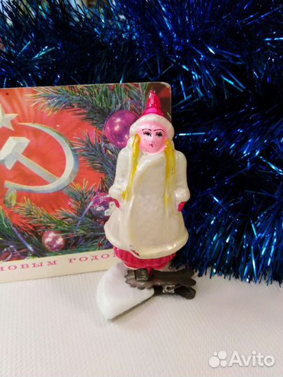 Елочные игрушки СССР