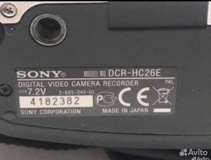 Видеокамера sony handycam