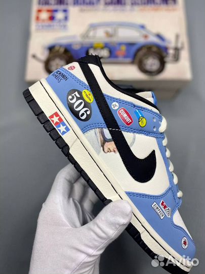 Кроссовки кеды Nike SB Dunk Racing Buggy Sand Scor