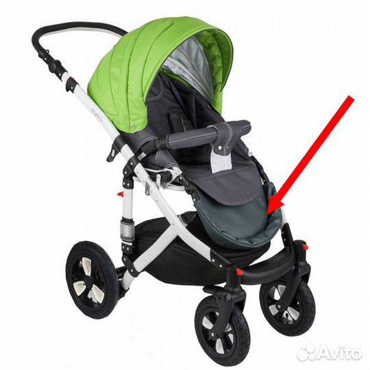 Подножка на замену на детской коляске