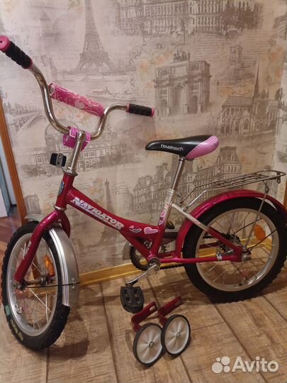 Детский велосипед для девочки