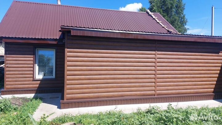 Сайдинг металлический \ замер фасада
