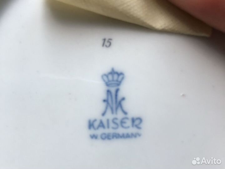 Настенные фарфоровые тарелки Kaiser Германия