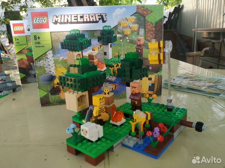 Lego minecraft 21165, 21166, 21141