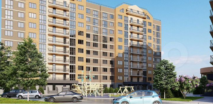 1-к. квартира, 33,1 м², 2/10 эт.