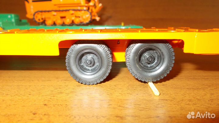 Тралы для тягачей краз, камаз, маз масштаб 1:43