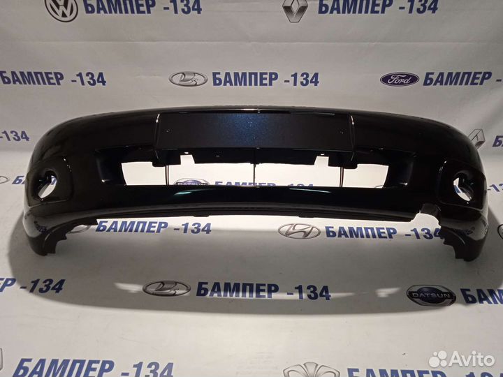 Бампер передний ваз Лада Калина 1 Фиолетовый