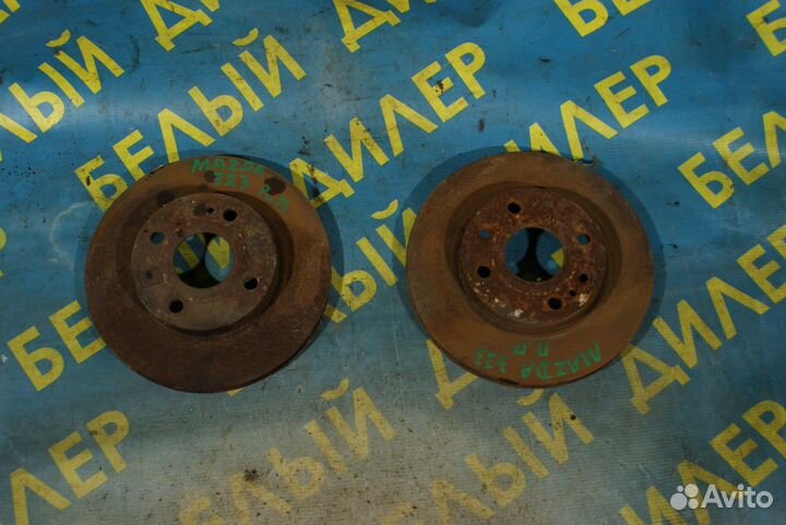 Передний тормозной диск Mazda 323F BA