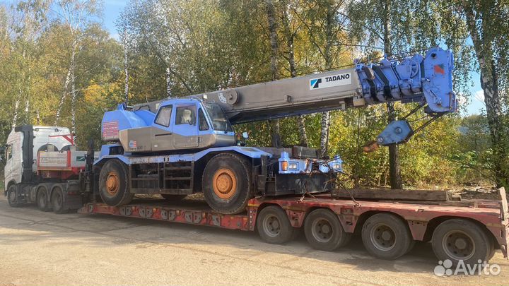 Услуги по перевозке негабаритных грузов тралом