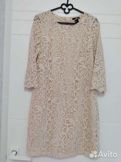 Платье женское 44 46р гипюровое