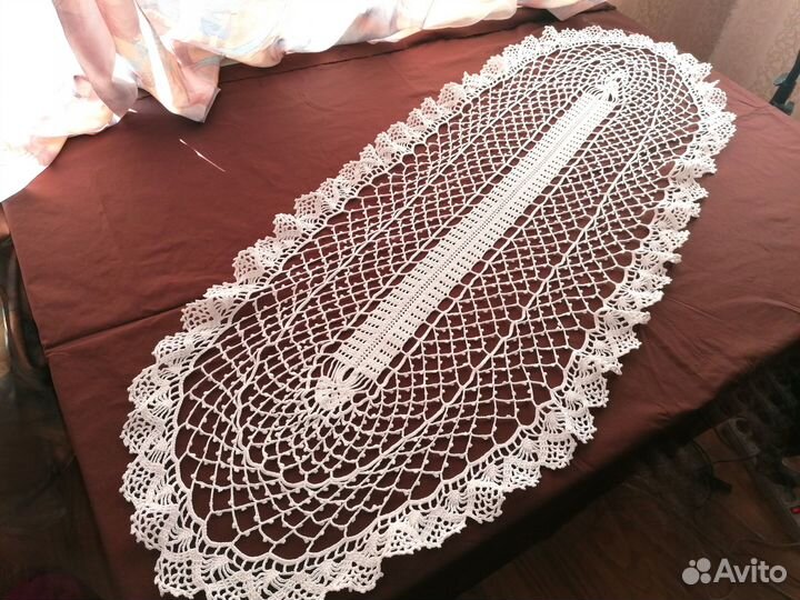 Скатерть-дорожка 126см (винтаж)