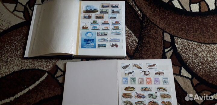 Альбомы с марками 2шт